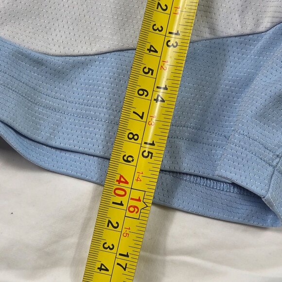 Nike Dri Fit Boys Medium Blue White Athletic Shorts Standard Fit Activewear - Picture 10 of 10